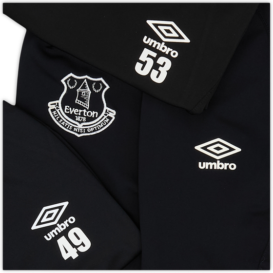 2019-20 Everton Player Issue 3/4 Training Pants/Bottoms