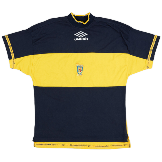 1998-99 Scotland Umbro Training Shirt - 8/10 - (L)