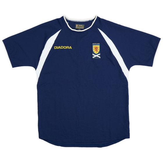 2003-05 Scotland Home Shirt - 8/10 - (XL.Boys)