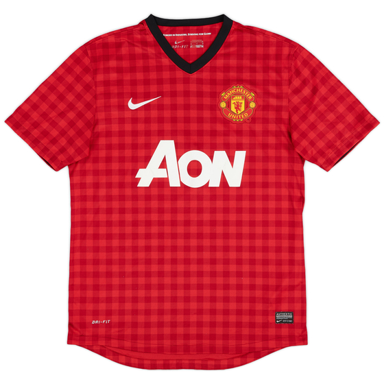 2012-13 Manchester United Home Shirt - 7/10 - (M)