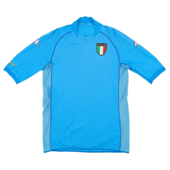 2002 Italy Home Shirt - 8/10 - (XL)