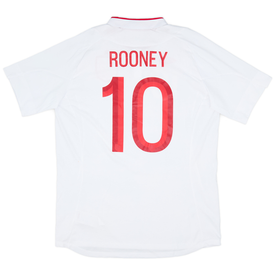 2012-13 England Home Shirt Rooney #10 (L)