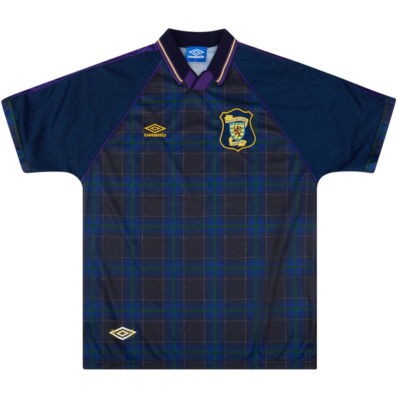 1994-95 Scotland Match Issue Home Shirt #11