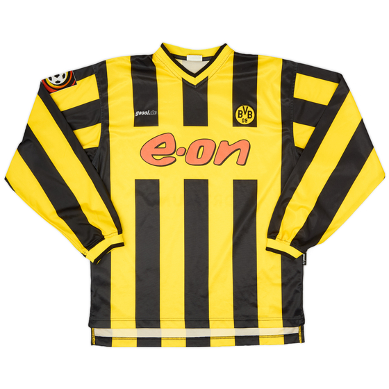 2000-02 Borussia Dortmund Home L/S Shirt - 5/10 - (S)
