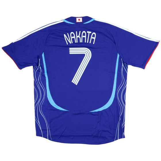2006-08 Japan Home Shirt Nakata #7 (XL)