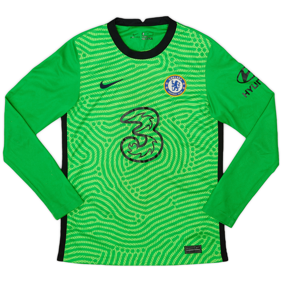 2020-21 Chelsea GK Shirt - 7/10 - (L.Boys)