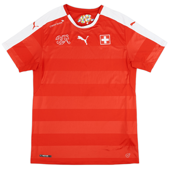 2016-17 Switzerland Home Shirt - 8/10 - (L)