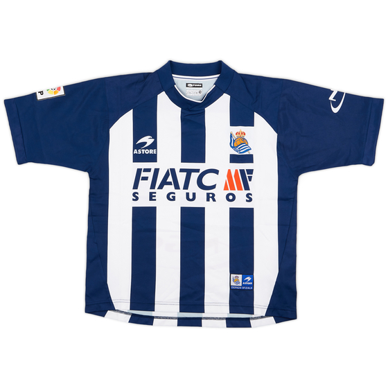 2004-06 Real Sociedad Home Shirt - 9/10 - (Women's L)