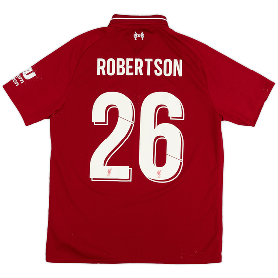 2018-19 Liverpool Home Shirt Robertson #26 - 4/10 - (M)