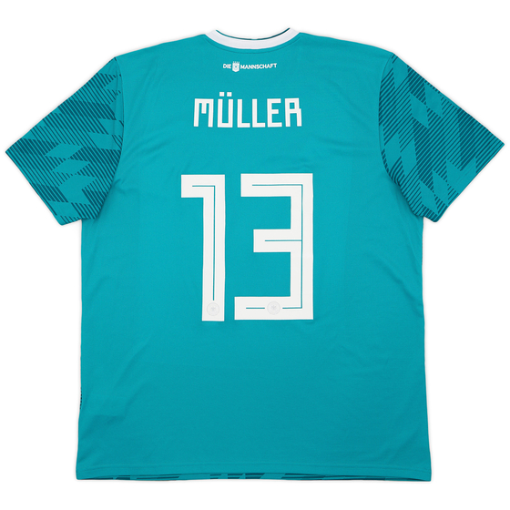 2018-19 Germany Away Shirt Muller #13 - 10/10 - (XL)