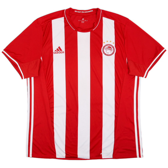 2016-17 Olympiakos Home Shirt - 6/10 - (XL)