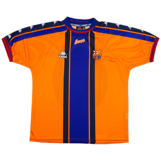 1997-98 Barcelona Away Shirt - 8/10 - (M)