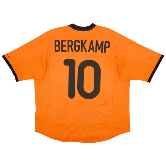 2000-02 Netherlands Home Shirt Bergkamp #10 - 5/10 - (L)