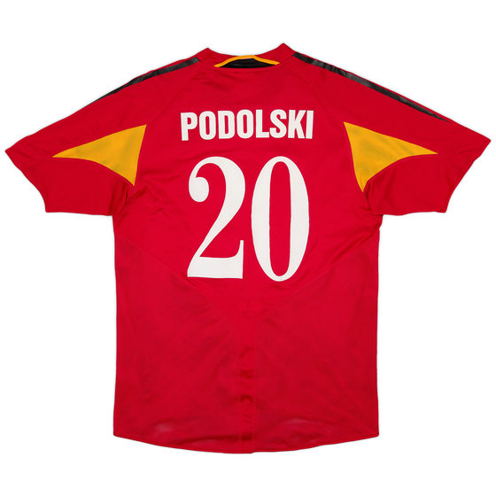 2004-06 Germany Third Shirt Podolski #20 - 9/10 - (M)