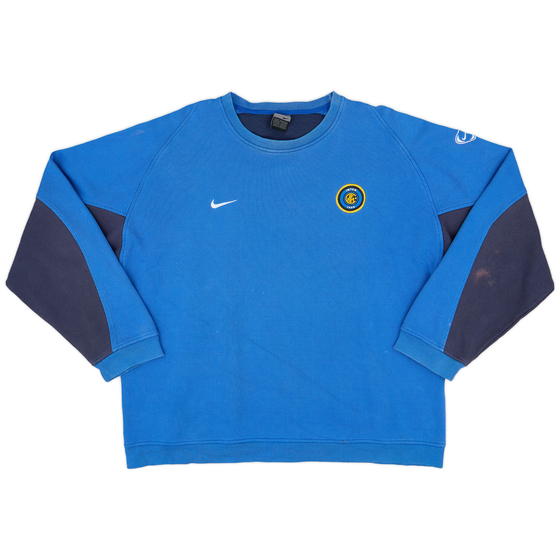 2003-04 Inter Milan Nike Sweat Top - 7/10 - (XL)