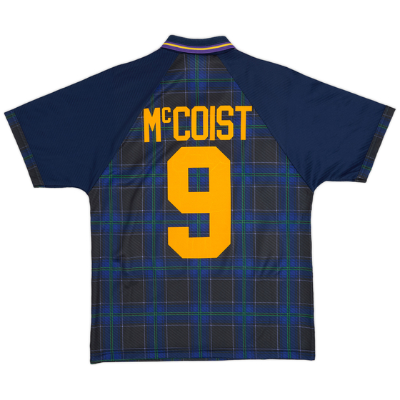 1994-96 Scotland Home Shirt McCoist #9 - 9/10 - (M)