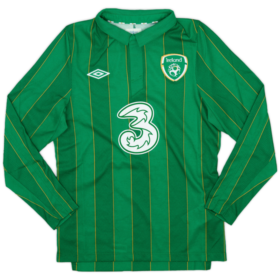 2011-12 Ireland Home L/S Shirt - 9/10 - (M.Boys)