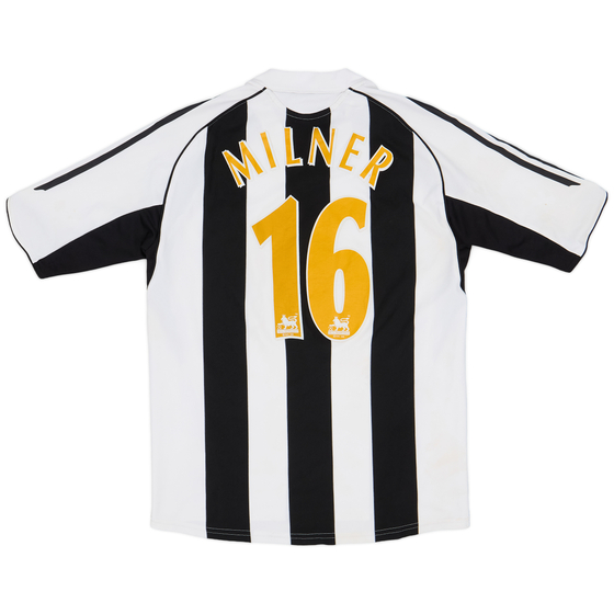 2005-07 Newcastle Home Shirt Milner #16 - 7/10 - (S)