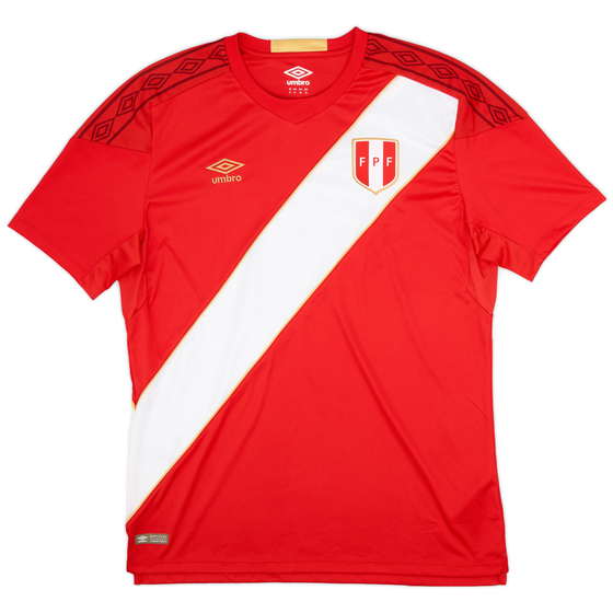 2018-19 Peru Away Shirt - 9/10 - (XL)
