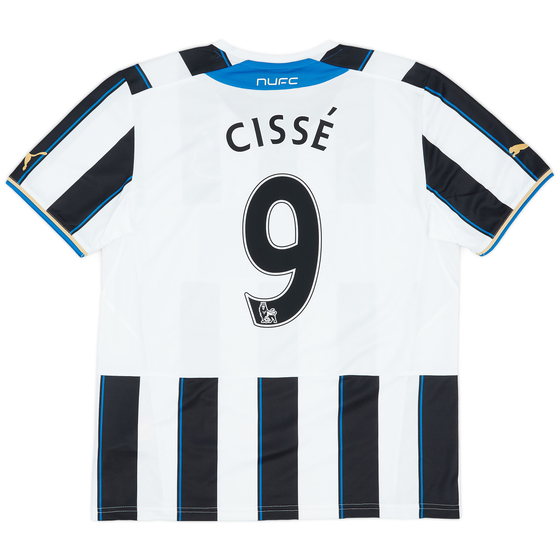 2013-14 Newcastle Home Shirt Cissé #9 (M)