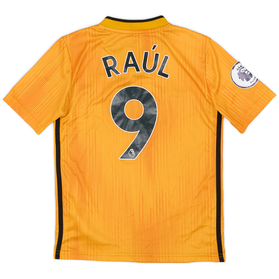 2019-20 Wolves Home Shirt Raul #9 - 8/10 - (S.Boys)
