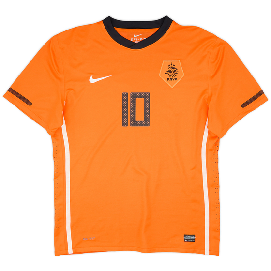 2010-11 Netherlands Player Issue Home Shirt Sneijder #10 - 8/10 - (XL)