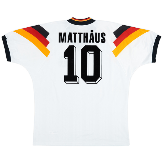 1992-94 Germany Home Shirt Matthaus #10 - 5/10 - (XXL)