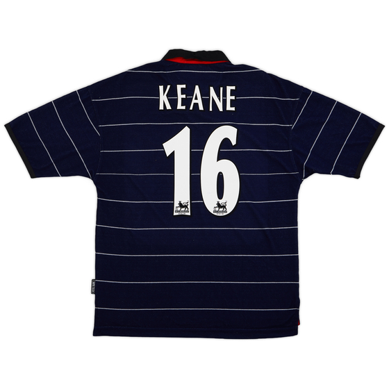 1999-00 Manchester United Away Shirt Keane #16 - 9/10 - (M)