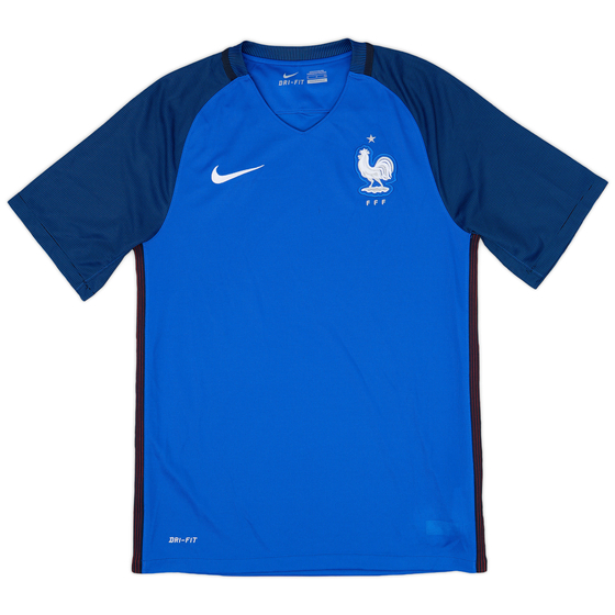 2016-17 France Home Shirt - 8/10 - (S)