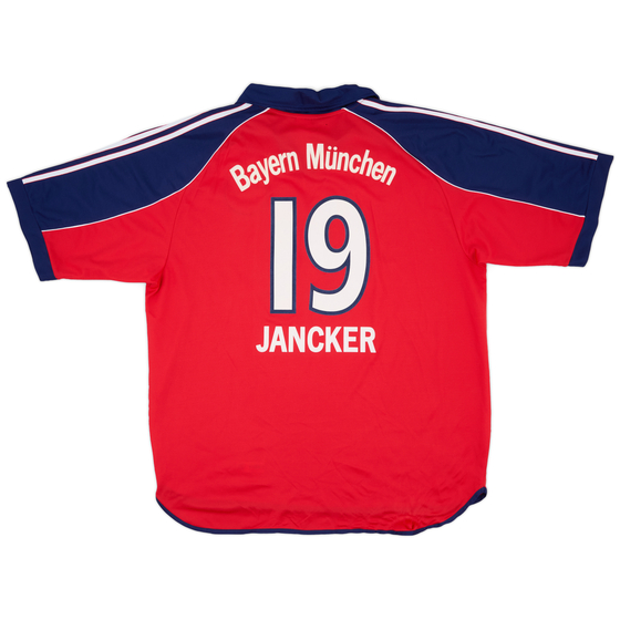 1999-01 Bayern Munich Home Shirt Jancker #19 - 8/10 - (XXL)