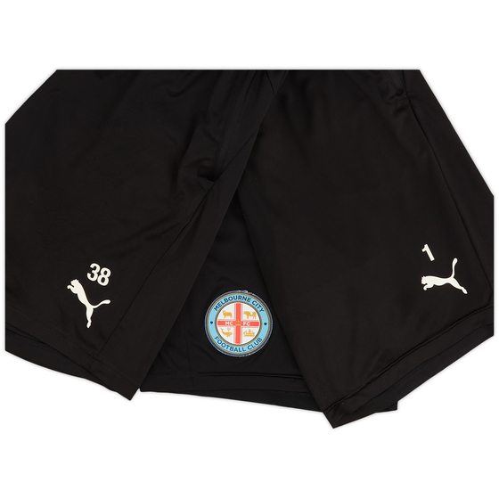 2020-21 Melbourne City Player Issue Training Shorts # - 3/10