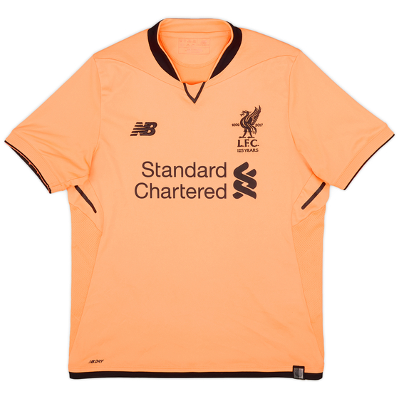 2017-18 Liverpool 125 Years Third Shirt - 9/10 - (XL.Boys)