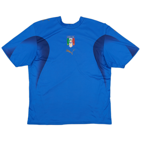 2006 Italy Basic Home Shirt - 6/10 - (L)
