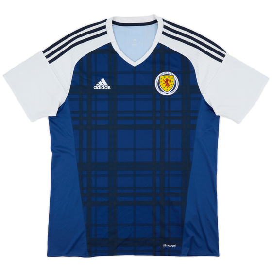 2015-17 Scotland Home Shirt - 7/10 - (L)