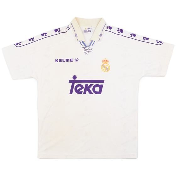 1994-96 Real Madrid Home Shirt - 8/10 - (L)