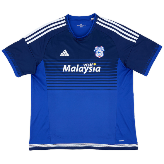 2015-16 Cardiff Home Shirt - 9/10 - (XXL)