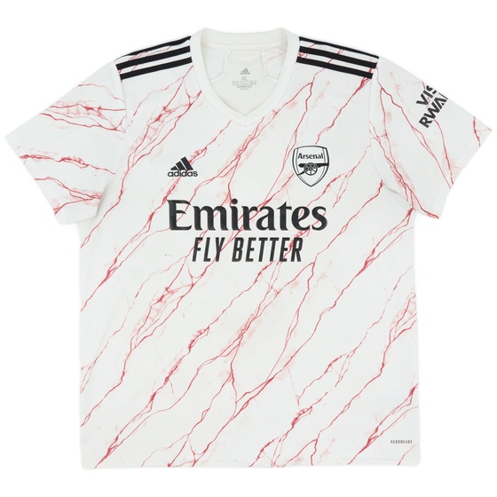 2020-21 Arsenal Away Shirt - 4/10 - (XL)