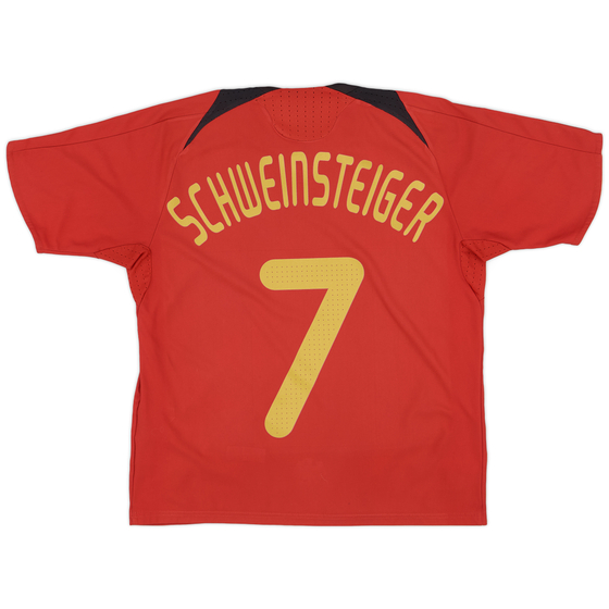 2008-09 Germany Away Shirt Schweinsteiger #7 - 8/10 - (L.Boys)