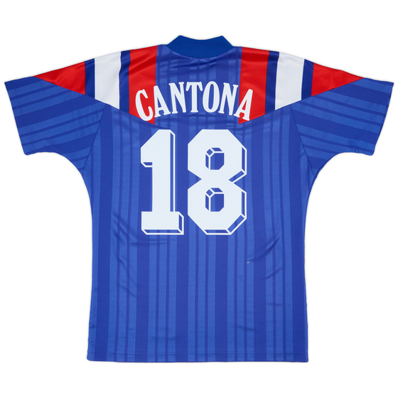 1992-94 France Home Shirt Cantona #18 - 9/10 - (M)