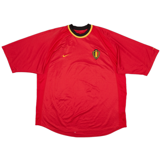 2000-02 Belgium Home Shirt - 9/10 - (XL)