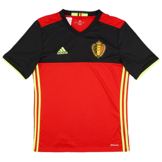 2016-17 Belgium Home Shirt - 8/10 - (XL.Boys)
