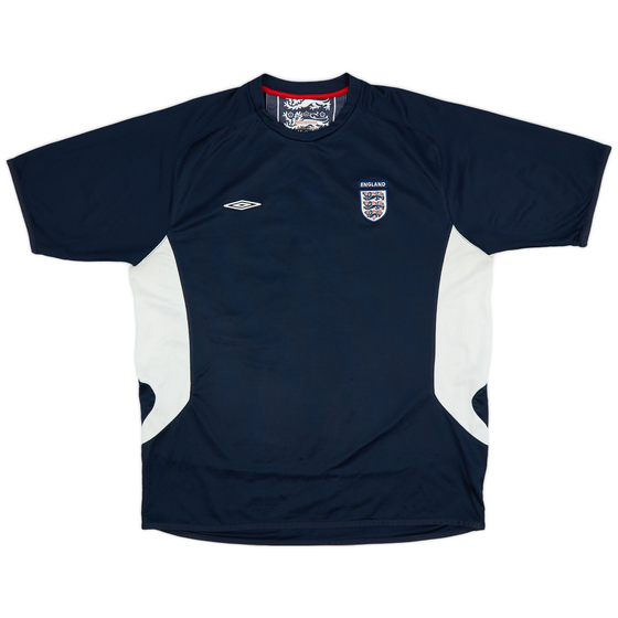 2005-06 England Umbro Training Shirt - 7/10 - (XL)