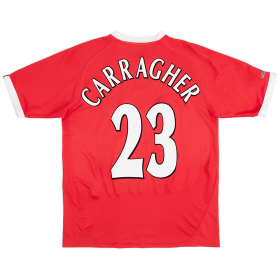 2001-03 Liverpool CL Shirt Carragher #23 - 8/10 - (L)