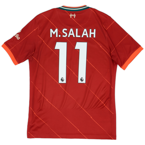2021-22 Liverpool Home Shirt M.Salah #11 - 7/10 - (M)