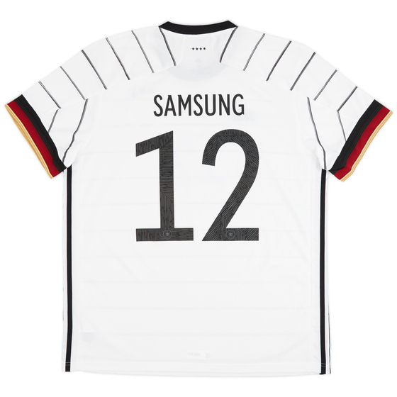2020-21 Germany Home Shirt Samsung #12 - 9/10 - (XL)