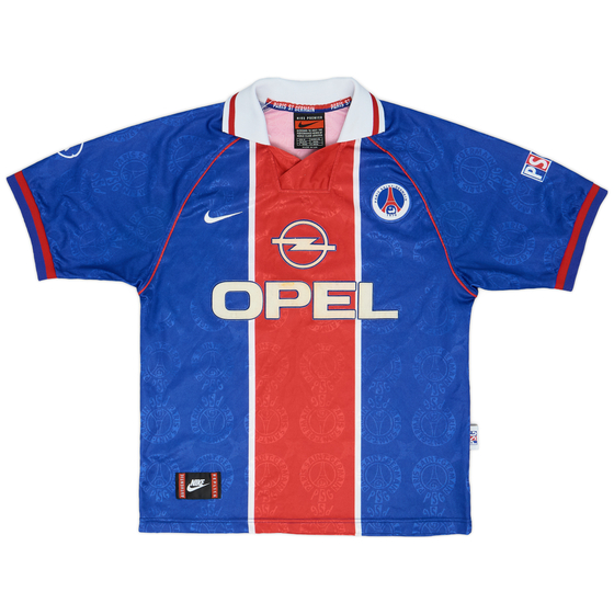 1996-97 Paris Saint-Germain Home Shirt - 8/10 - (M)