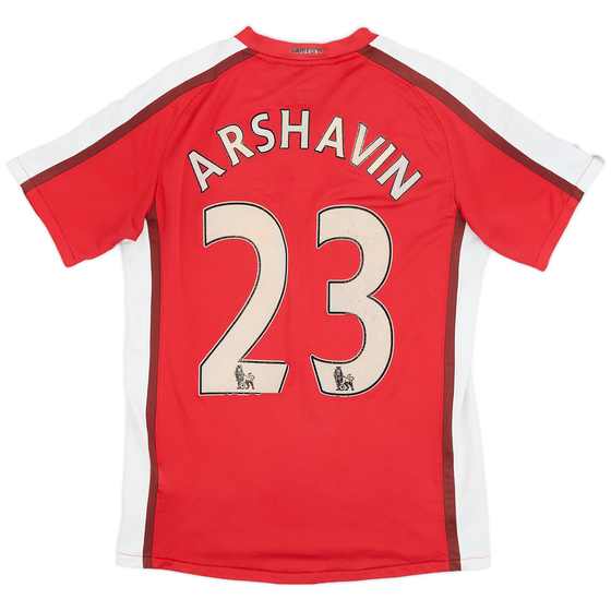 2008-10 Arsenal Home Shirt Arshavin #23 - 5/10 - (S)