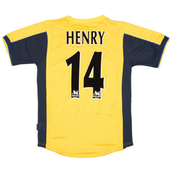 1999-01 Arsenal Away Shirt Henry #14 (S)