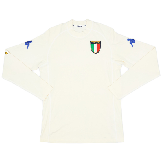 2000-01 Italy Away L/S Shirt - 8/10 - (M)