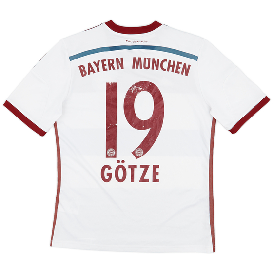 2014-15 Bayern Munich Away Shirt Gotze #19 - 5/10 - (XL.Boys)